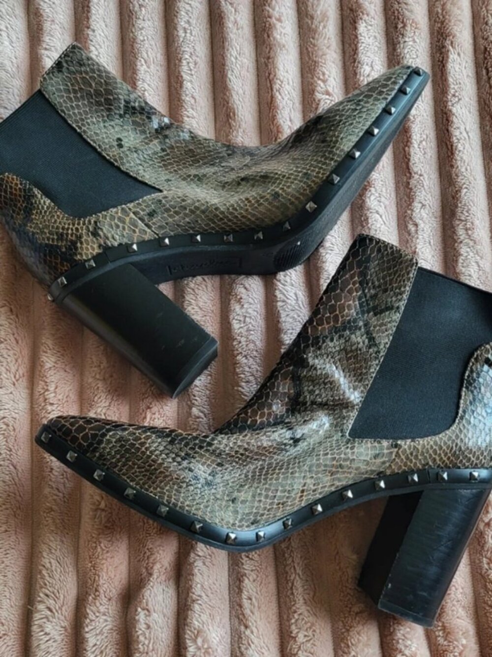 Snakeskin Inspired 🐍 Boots